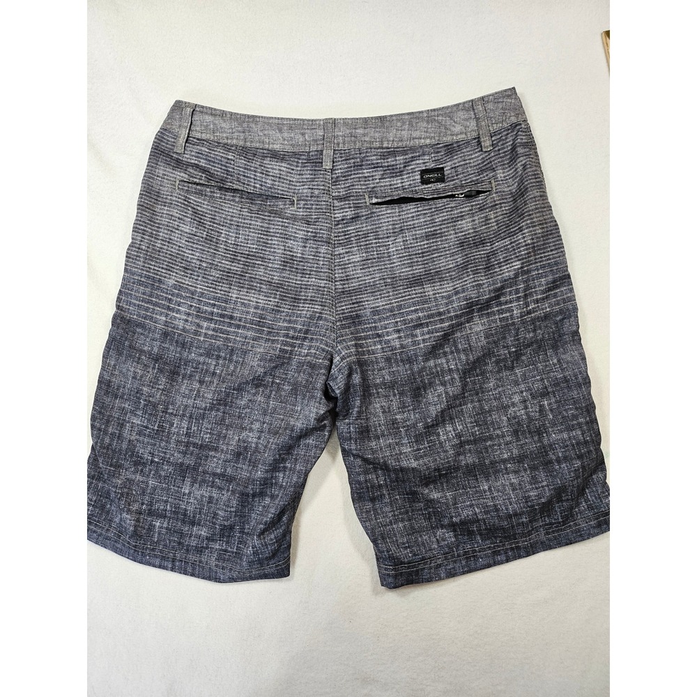 O'Neill Hybrid Shorts Mens 34 Gray Heathered Board Shorts Surf Swim Trunks - Picture 7 of 14